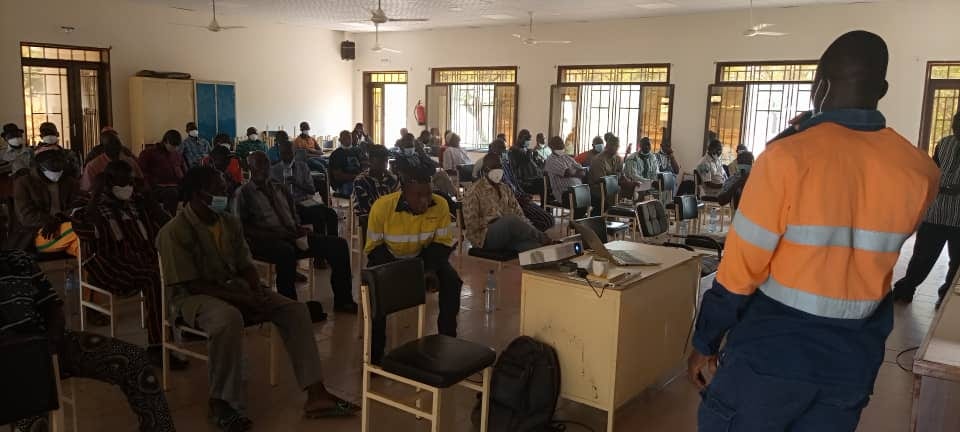 Commune de Kampti: La société minière Roxgold en exploration dans la commune présentée aux forces vives