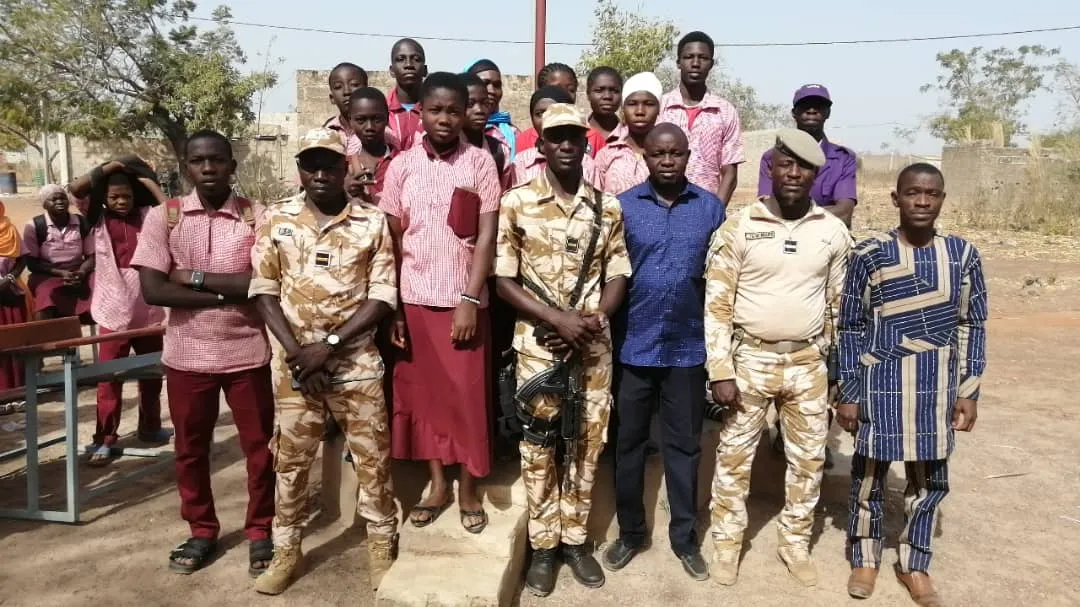 Sécurité routière à Gaoua : Les élèves du Lycée privé Pr Joseph KI-ZERBO sensibilisés