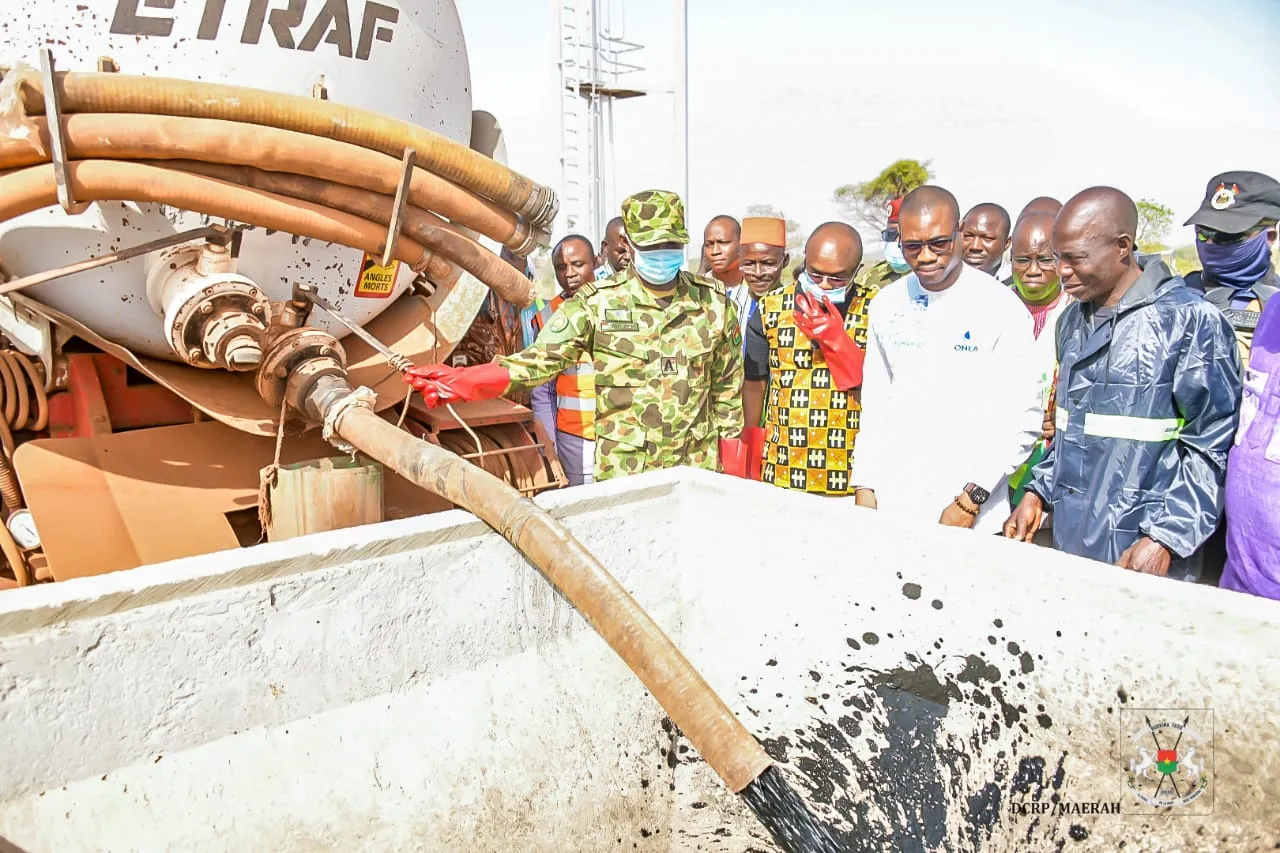 Région du Djôrô : Deux stations de traitement des boues de vidange inaugurées à Dano et Diébougou