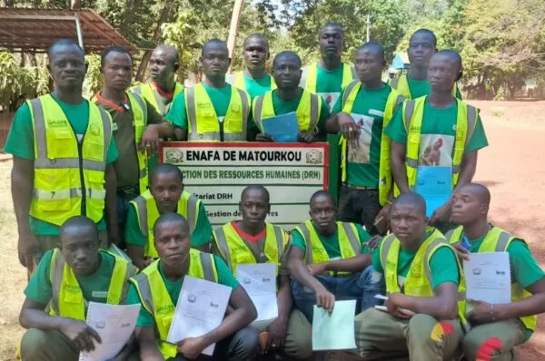 Formation des VDP agricoles : 24 volontaires de Gbomblora outillés à l’ENAFA de Matroukou