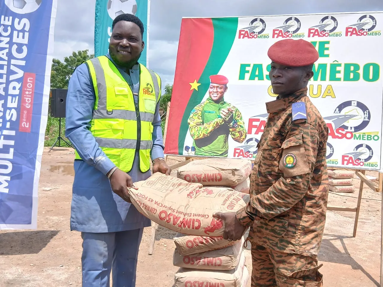 Tournoi Maracana Alliance Multi-services : deux tonnes de ciment pour soutenir Faso Mêbo à Gaoua